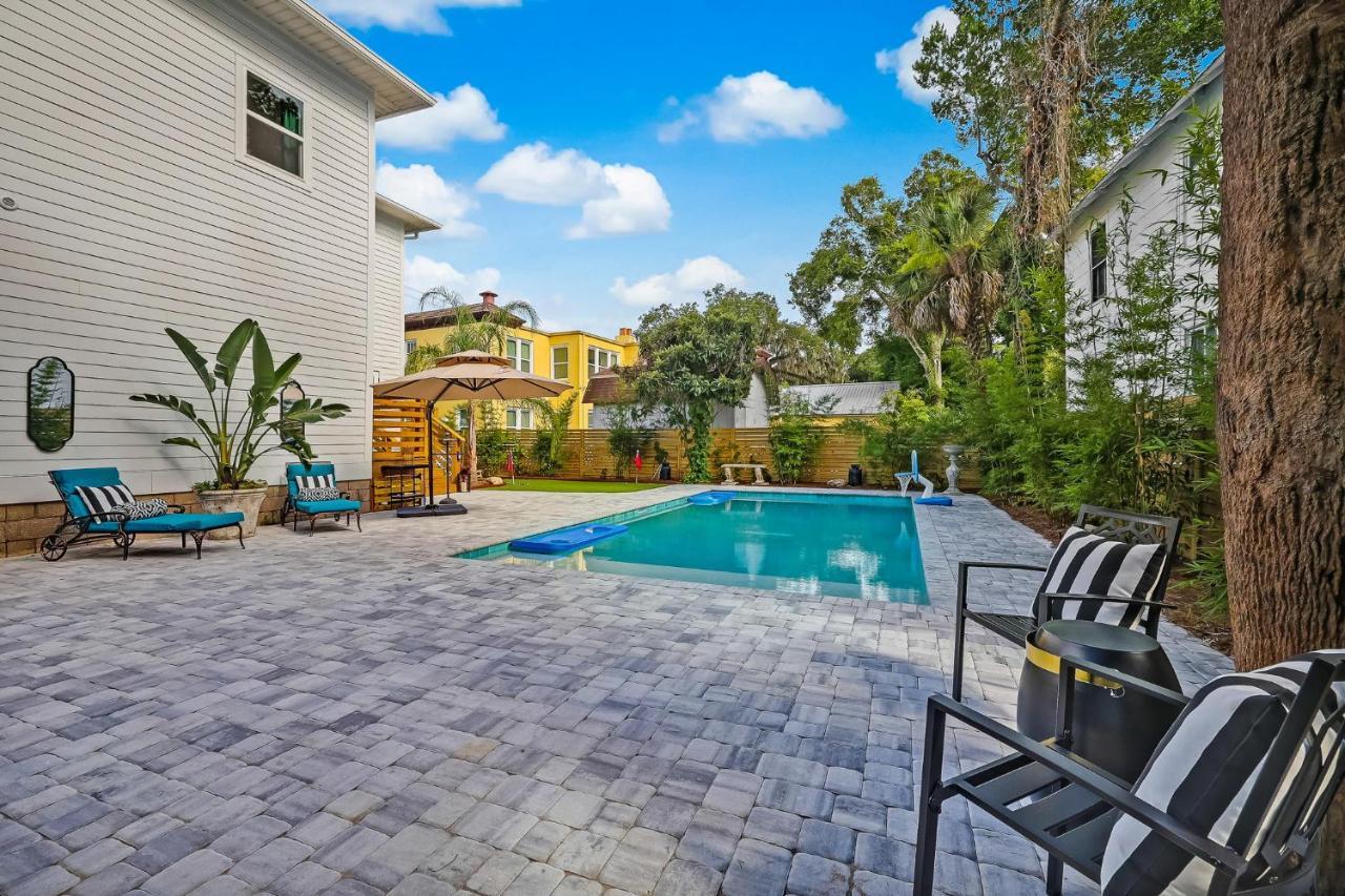Villa The Gatsby Mansion Heated Pool Heart Of Town St. Augustine Exterior foto
